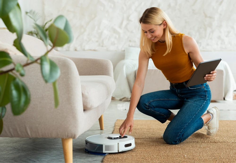 robot vacuum cleaner that empties itself